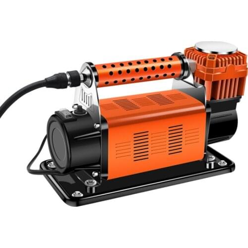 AtliFix Car Air Compressor 12V Auto Compass Tire Inflator with LED Light Heavy Duty Auto tire pump car tyre inflator pump