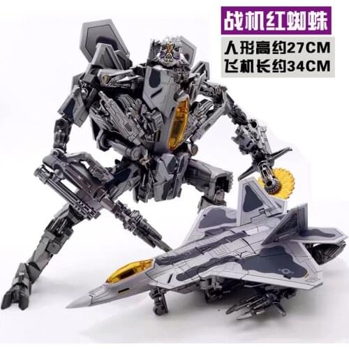 BMB Transformable LS04 Red Spider Transformation Anime Movie Series LS04S Starscream Fighter Robot Toys Figure Model Boy Gift