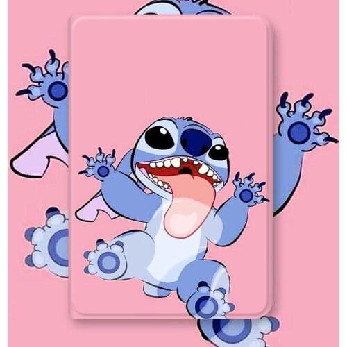Disney Stitch TPU Cover with Support Frame for IPad 10.2 2019 IPad 2 3 4 9.7 2017 2018 IPad Air 2 9.7 TPU Case