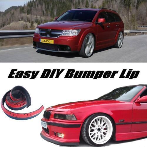 Bumper Lip Deflector Lips For Dodge Journey / JC / JCUV Front Spoiler Skirt For Car View Tuning / Body Kit / Strip