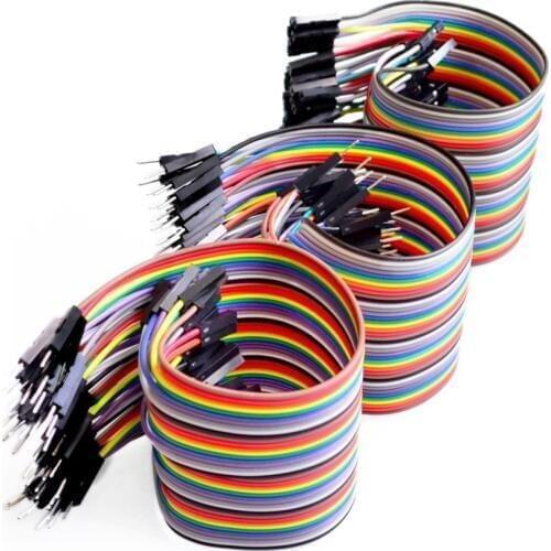 Dupont line 120pcs 20cm male to male + male to female and female to female jumper wire Dupont cable for arduino DIY KIT
