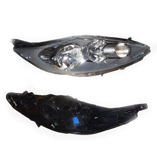 Headlights For FORD Fiesta Mk7 2009-2012 Car DRL Daytime Running Lights Head Lamp LED Bulb Fog Lights Car Accessories