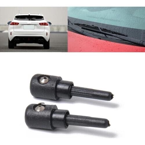2Pcs Rear Windscreen Wiper Jet Spray Nozzle for Skoda Au-di Seat 3B9955985A