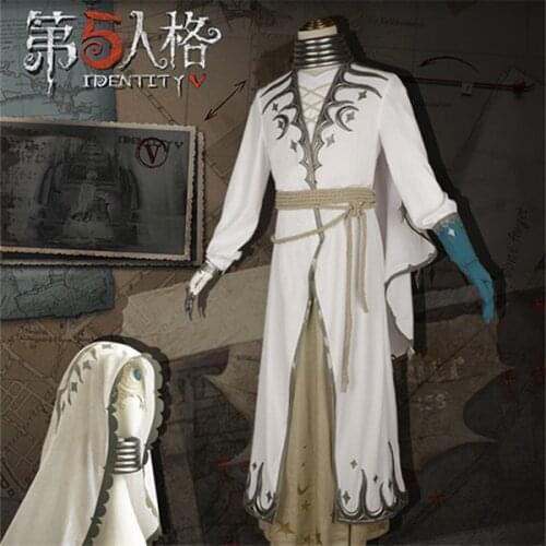 Anime Identity V Eli Clark Moon Phase Prophet Uniform Cosplay Costume For Male H