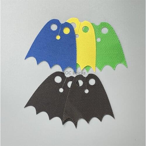 10pcs/lot MOC Bricks Wear Styles Cape Cloaks Jacket Figures Movie Anime Character Costume Prop Dress Accessories Building Blocks