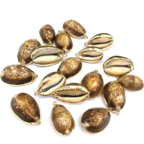 Natural shell fashion Conch Pendants Exquisite Charms for Jewelry Making DIY Bracelet Necklaces earring Accessories Size 20x32mm