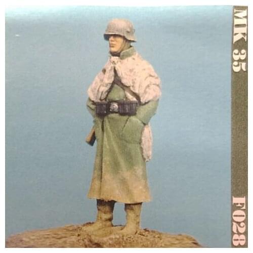 1/35 The eastern front Deman infantry Resin kit soldiers GK Military theme of WWII Scene combination Uncoated No colour