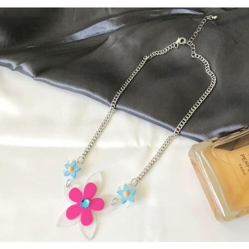 New Fashion Flowers, Beautiful And Elegant Girl Flowers, Creative And Versatile, Pure Womens Necklace Accessories