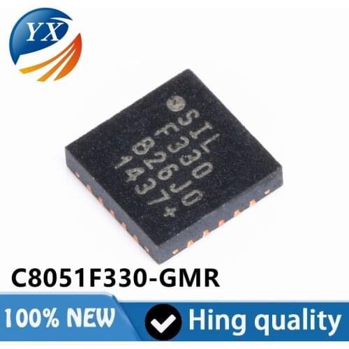 New Original C8051F330-GMR Silk Screen F330 QFN-20 8-bit Microcontroller Chip