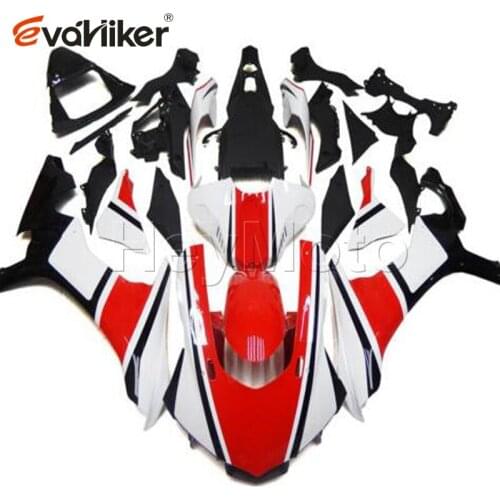Motorcycle fairings for YZFR1 2015 2016 red white YZF R1 15 16 ABS plastic motor panels kit Injection mold