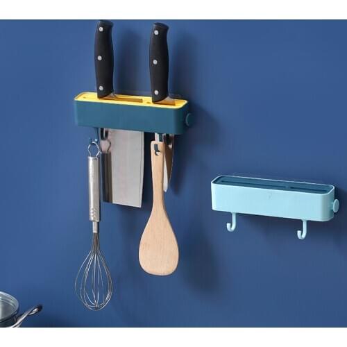 Knife Stand Magnetic Knife Holder Wall Storage Rack Home for Knives Kitchen Accessories Organizer Knife Shelf Storage Supplies