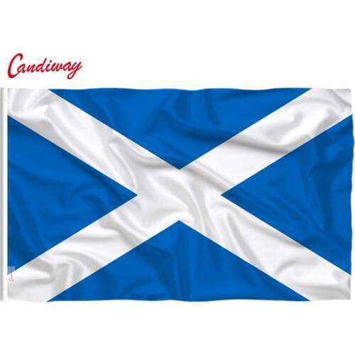 Scotland flag Alba Country Flag 90*150cm Hanging Office/Activity/parade/Festival/Home Decoration National Flag