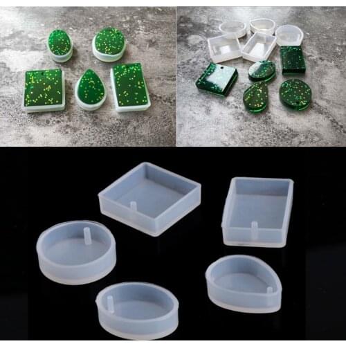 DIY Silicone Mould Craft Mold For Resin Necklace Jewelry Pendant Making