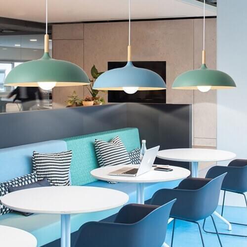 Nordic light Italian Design 450mm Big Size Pendant Lights Morden Gate Bar and Restaurant Table Lamps