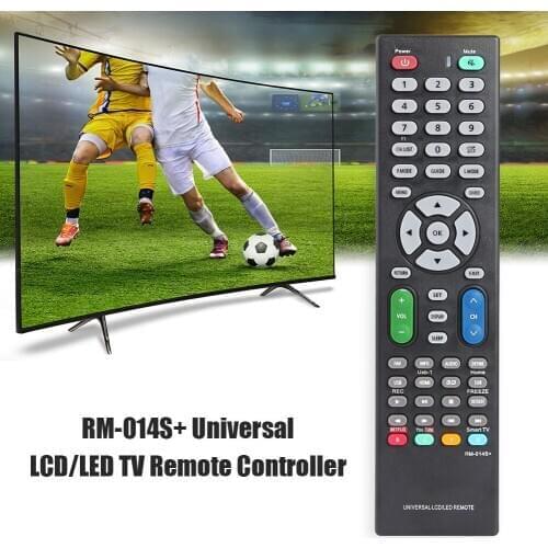 Smart TV Remote Control Television Replacement Switch RM-014S+ Universal LCD LED for Household TV Watching Accessories