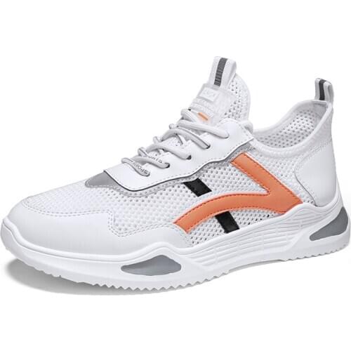 Comfort sneakers shoes 2020 Light hot leisure mens white mesh comfortable sports Casual Breathable schoenen informales casual