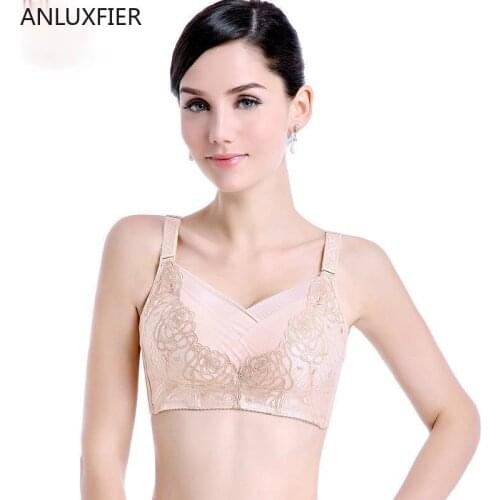 X9035 Silicone Breast Bra Purple Mastectomy Bra with Pocket and Artificial Spiral Fake Breast Form Prosthesis for Women Cancer