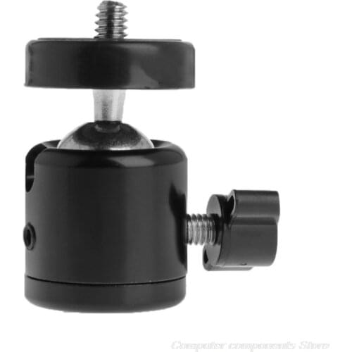 1/4" Hot Shoe Mini Ball Head Flash Bracket Holder Mount Screw For Camera Tripod F26 21 Dropshipping