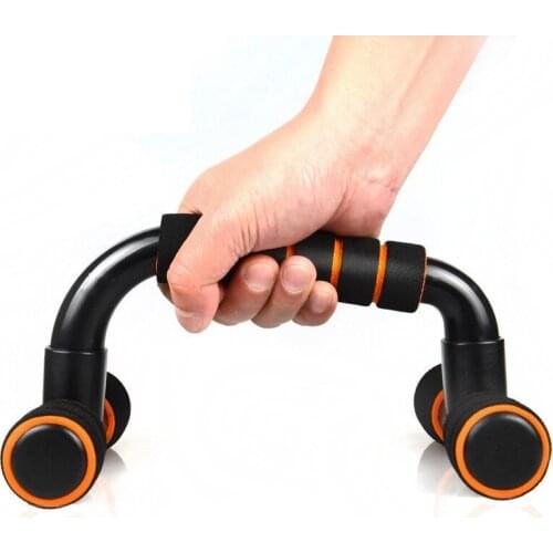 1pair I-shaped Push-up Rack Fitness Equipment Hand Sponge Grip Bars Muscle Training Push Up Bar Chest Home Gym Body Building