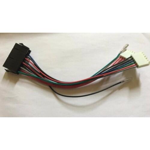 100pcs 20cm 20Pin ATX to 2-Port 6Pin AT PSU Converter Power Cable Cord for 286 386 486 586 Old Computer