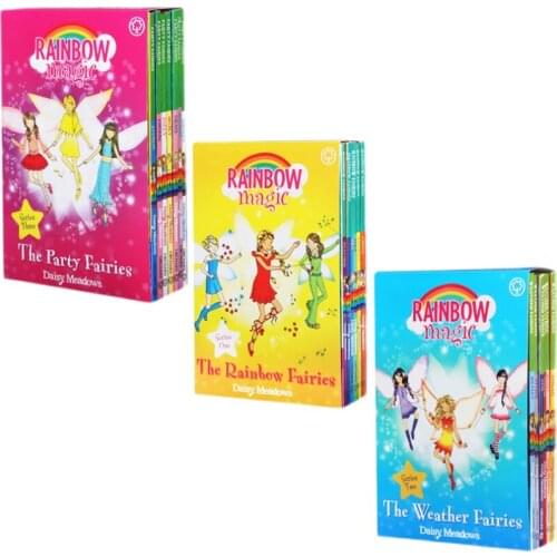21 Books/Set Rainbow Magic English Graded Reading Level 1-3 Children Interesting Storybook Girls Picture Book Kids Age 5