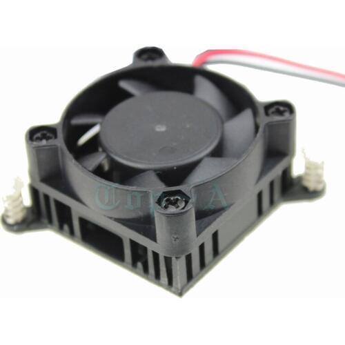 50pcs Black IC Chip Computer Northbridge Cooler Aluminium Heat Sink North bridge Coolers Cooling Fan 4010s