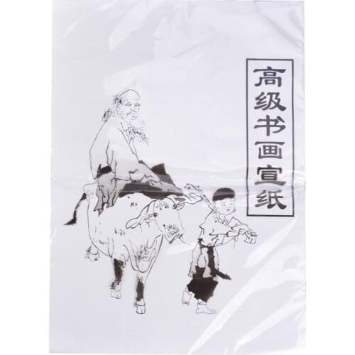 90 Sheets 35cm*25cm 50*36cm 4K8K Xuan Paper Chinese Raw Rice Paper For Chinese Painting Calligraphy Or Paper Handicraft Supplies