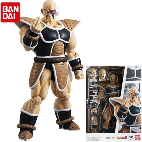 Bandai Original SHFiguarts Limited Dragon Ball Super Z NAPPA Joints Movable Action Figures Collectible Hand-Model Toys Gifts