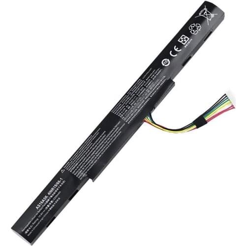 Free Shipping AS16A5K AS16A8K Laptop Battery For Acer Aspire E5 575 59QB 575 575G 53VG E15 475G 523G 553G 575G 774G Fit Notebook