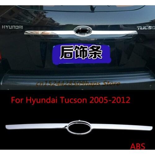 For Hyundai Tucson 2005-2012 Car Accessory ABS Rear Trunk Lid Cover