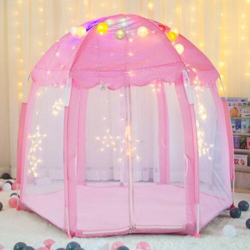 Play House Game Tent Toys Ball Pit Pool Portable Foldable Princess Folding Tent Castle Gifts Tents Toy For Kids Girl Gifts