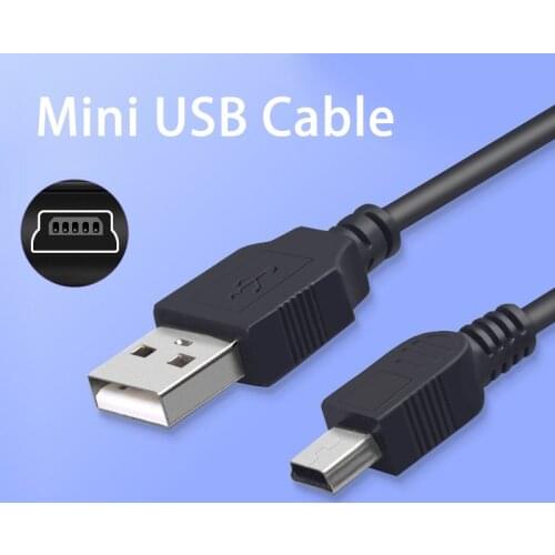 Mini USB Cable To USB Fast Data Charger Cable for MP3 MP4 Player Car DVR GPS Digital Camera HDD Cord Mobile Phone Accessories