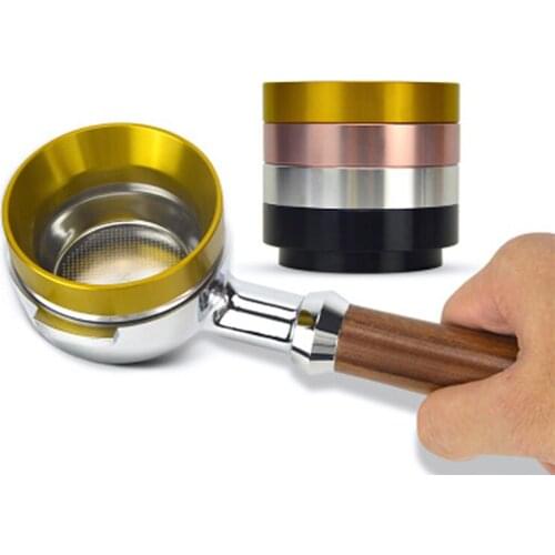 Coffee Cloth Powder Device 51mm/53mm/58mm Anti-fly Powder Coffee Magnetic Quantitative Ring Restaurant Cafe Dorpshipping