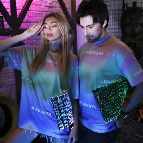 LUMISONATA Short Sleeve Women's T-Shirts