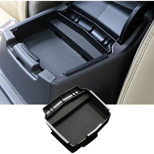 For Honda CRV 2012 -2016 Armrest Storage Box Interior Tray ABS Central