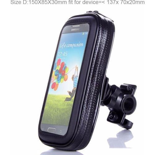 Touch Screen Waterproof Bicycle Bike Mobile Phone Cases Bags Holders Stands For Lenovo Vibe P1m P1 S1,Zuk Z1 P70 A2010 A3900 K80