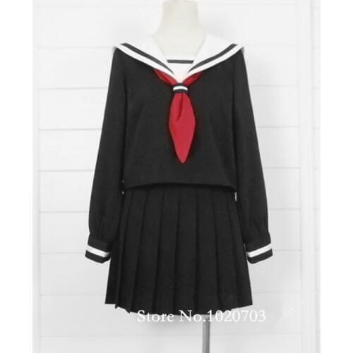 Hell Girl Ai Enma Jigoku Shoujo Cosplay school uniform Costume