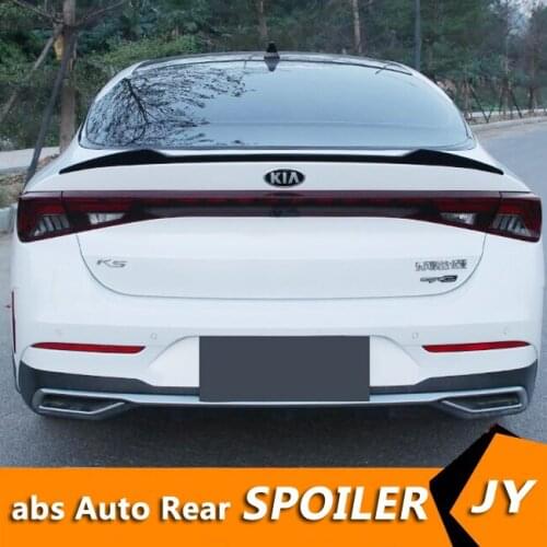 For Optima Spoiler 2020-2021 Kia Optima K5 Spoiler M4KD ABS plastic Material Car Rear Wing Color Rear Spoiler
