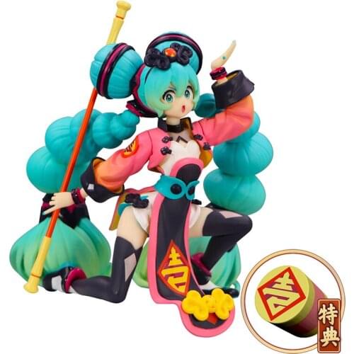 Vocaloid Hatsune Instant Noodle Press Anime Figure Pvc Model Cartoon Toys Desktop Decoration Collectible Model Toys Anime Gift