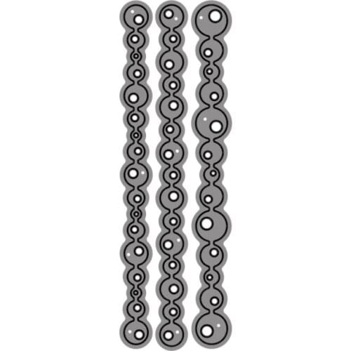 Cutting Dies A String Of Beads To Decoration For DIY Scrapbooking Embossing Album Paper Cards Dies 2021 New