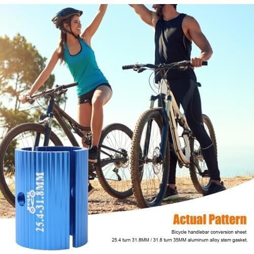 Aluminum Alloy Bike Parts Bicycle Spacers High-strength Handlebar Conversion Sheet for Outdoor Cycling Accessories