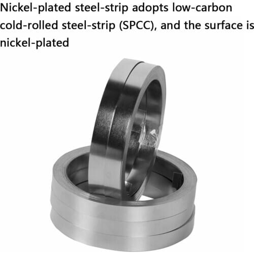 2 Roll 10m 18650 Li-ion Battery Nickel Sheet Plate Belt Connector Spot Welding Machine Battery Welders Accessories