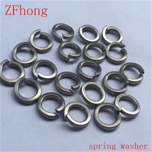 20pcs m2 m2.5 m3 m4 m5 m6 m8 m10 m12 titanium spring washer