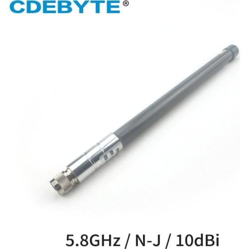 5.8GHz Omnidirectional Fiberglass Antenna 10dBi N-J Outdoor Waterproof Wifi Antenna for Router Modem Aerial TX5800-BLG-35
