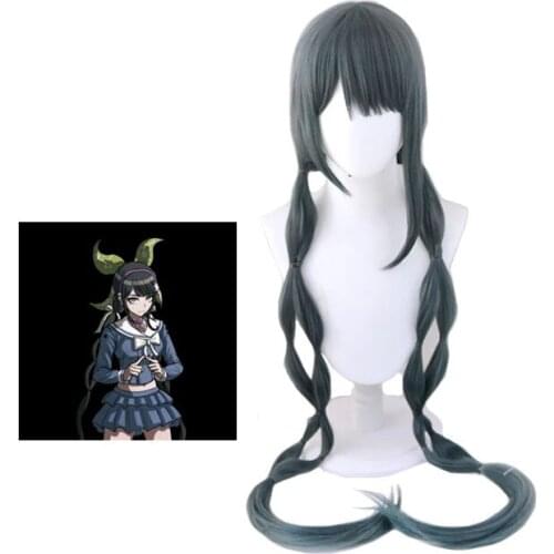 Anime Cosplay 120cm Danganronpa Chabashira Tenko Cosplay Wig Chabashira Tenko Role Play Styled Braid Hair Cosplay Costumes