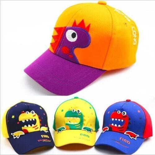 Lovely Cartoon Baby Baseball Cap Snapback Kids Hip Hop Caps Boys Girls Casual Cap