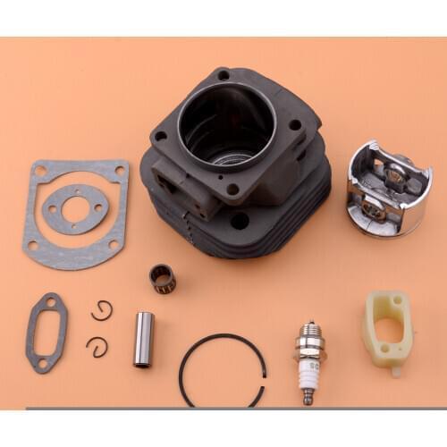 Big Bore 52mm Cylinder Piston Kit Intake Spacer Fit for Husqvarna 266XP Chainsaw