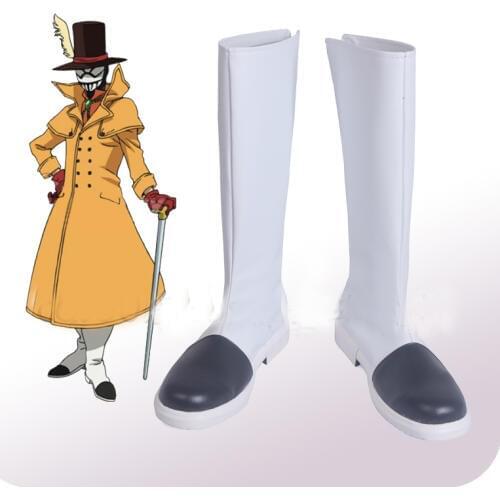 My Hero Academia Boku No Hero Akademia Mr. Compress Atsuhiro Sako Cosplay Shoes Boots Halloween Cosplay Costume Accessories