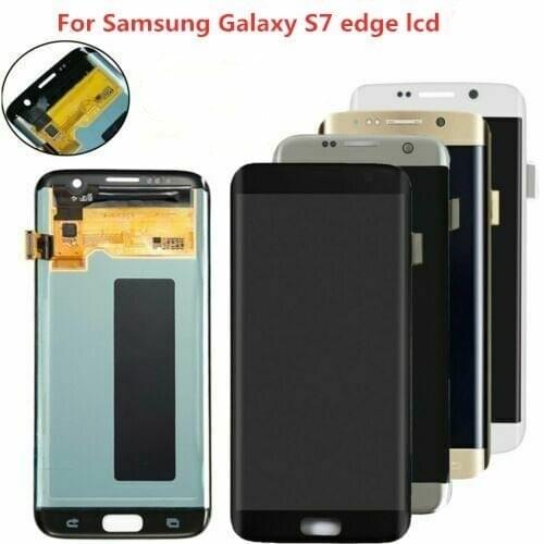 Original For Samsung Galaxy S7 edge lcd G935 G935F Touch Screen Galaxy S7 edge lcd Touch Screen Assembly With line or black dots