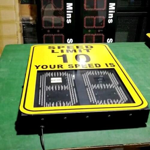 Doppler Car Swing Meter Powered Traffic Feedback Signs Display Led Solar Radar Limit Your Speed Sign